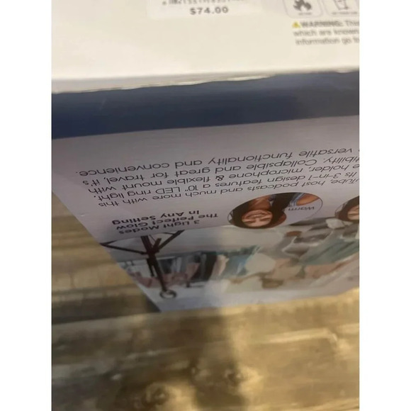 new sealed 10”ring‎ station &media station with microphone​ - Picture 3 of 3